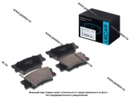 Колодки тормозные Toyota Camry 06- RAV 4 06- задние сист. Akebono LECAR LECAR000762201|Код 25525