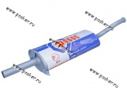 Глушитель 2108 09 ФОБОС закатной 25686|Код 25686