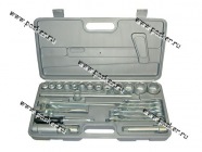 Инструмент НИЗ 26 предметов 1/2 кейс пластик Автомобилист|Код 25741