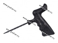 Шило для зачистки проколов с пистолетной ручкой спиральное 6мм TRT95P|Код 26075