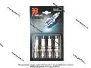 Свечи АУ-17ДВРМ 2108-10 16кл,Волга с резистором, медный электрод блистер|Код 26122