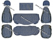 Чехлы 2109 жаккард/кожзам|Код 26180