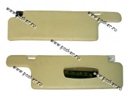 Козырьки солнцезащитные 2108,09,099 жесткие с зеркалом Мобил|Код 26473