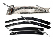 Дефлектор боковых окон Voron Glass 2191 Granta лифтбек накладной 4шт|Код 26629