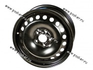 Диск колесный 16/6,5J/5*108/ET50/d63,3 Magnetto Ford Focus 3 черный 16009 AM|Код 26633