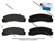 Колодки тормозные 2121-213 2123 Chevrolet Niva передние ФОБОС F1625L|Код 26727