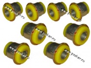 Сайлентблоки 2101-07 полиуретановые 8шт|Код 27039