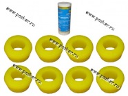 Втулки амортизатора заднего 2101-07 21 213 полиуретановые 8шт|Код 27053