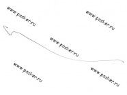 Тормозная трубка 1118 магистральная к регулятору левого заднего тормоза 11180-3506590-00|Код 27247