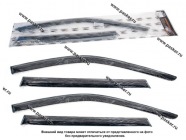 Дефлектор боковых окон Voron Glass 2194 Калина Cross Voron Glass накладной 4шт|Код 27346