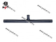 Патрубок печки 2110 АО БРТ Балаково подводящий с тройником|Код 27377