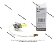 Лампа галоген 12V H3 55W PK22s YELLOW LYNXauto L10355Y|Код 27379