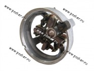 Крышка стартера 2101-099 задняя КЗАТЭ со щетками и втулкой|Код 27431