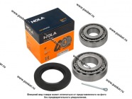 Подшипник ступицы Газель Соболь HOLA передний 2шт с сальником шплинт NB72435SET|Код 28147