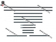 Уплотнитель боковых стекол 2105 ворсалановый (бархотка) Балаково АО БРТ|Код 2816