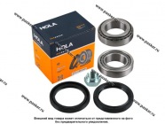Подшипник ступицы 2121 HOLA передний внутренний наружный + сальник 2шт + гайка NB747SET|Код 28557