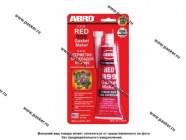 Герметик ABRO 999 85гр силиконовый красный|Код 28647