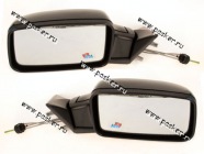 Зеркало боковое 2110/2170 Priora левое+правое под окраску антиблик  трос|Код 28744