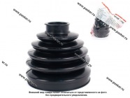 Пыльник ШРУСа УАЗ Патриот наружный БРПласт полиуретан черный|Код 28772