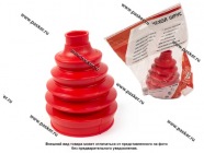 Пыльник ШРУСа Renault Logan дв K7M K7J K4M наружный БРПласт полиуретан красный|Код 28839