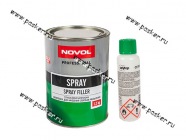 Шпатлевка NOVOL SPTAY жидкая 1200гр с отвердителем|Код 29810