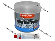 Шпатлевка NOVOL FIBER стекловолокно 200гр с отвердителем|Код 29811