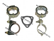 Крепеж глушителя и резонатора УАЗ полный к-т в упаковке|Код 30447