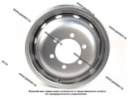 Диск колесный 16/5,5J/6*170/ET105/d130 ГАЗ 3302 Газель Next ТЗСКА усиленный серебро УТ-00002878|Код 3067