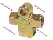 Тройник тормозных трубок 2101-07 2121-213 2123 Chevy Niva цинк|Код 30722