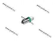 Лампа светодиод 12V4W BA9s Nord YADA 1LED зеленая|Код 30727