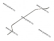 Тормозная трубка 21214 задняя левая система BAS + ABS LADA Image|Код 30827