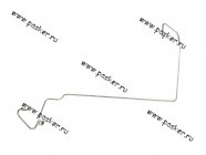 Тормозная трубка 21214 Niva Urban задняя правая от регулятора к шлангу система BAS LADA Image|Код 30828