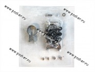 Крепеж глушителя 2101-07 21 2-а ремня с крючками домик прокладка приемной трубы 3 хомута метизы|Код 30884