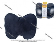 Подушка Garde на подголовник 30х28см карабин эко-алькантара черная GTX06A|Код 30917