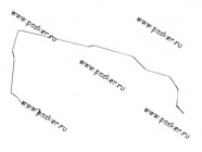 Тормозная трубка 21214 передняя правая от блока ABS LADA Image|Код 30921