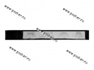 Сырая резина для кронштейна стекол 2108 AVKOPRO [упаковка 10 шт.]|Код 3105