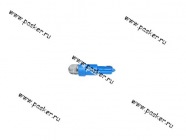 Лампа светодиод 12V1.2W W2x4.6d Nord YADA 1LED синяя|Код 31053