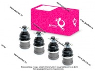 Шарниры рулевые Газель,Соболь БелМаг + пыльники и метизы 4шт BM1017|Код 31062