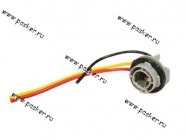 Колодка соединительная автолампы P21/5W двухконт с проводами пластик Nord YADA|Код 31219