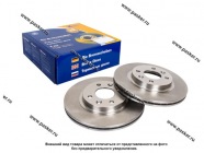 Диск тормозной LADA Largus 2012- KRAFT передний без ABS KT 016009 [упаковка 2 шт.]|Код 32468