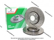 Диск тормозной Renault Clio II 2012- Kangoo 2008- AVTOREAL передний AV0006 [упаковка 2 шт.]|Код 32519