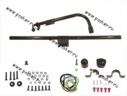 Фаркоп 21213, 21214 усиленный  разборный с электрикой жгут 1,5м Россия|Код 32784