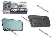 Зеркальный эл-т 2108-099 ERGON левый/правый с рамкой антиблик синий|Код 33494
