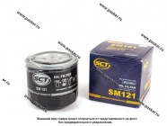 Фильтр масляный Hyundai Solaris Accent Tucson Kia Rio Creta Sportage Ceed 07- SCT SM121|Код 34249