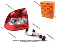 Фонарь задний 2170 Priora левый без лампочек|Код 3436