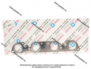 Прокладка коллектора 2110, Priora дв1,6 16-ти кл, 1118 дв1,4 16-ти кл выпускн метал ЕЗАТИ PREMIUM|Код 34433