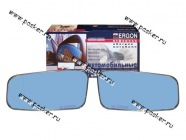 Зеркальный эл-т 2110 ERGON левый/правый с рамкой антиблик синий обогрев асферика|Код 34511