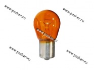 Лампа 12V21W BAU15s OSRAM 7507 желтая|Код 34637