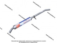 Резонатор Renault Duster 4*4 2010-14 дв.1.6 ФОБОС сталь DX52/53 алюмокремнивое покрытием AS120 49271|Код 34878