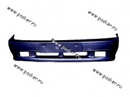Бампер 2113-15 Кампласт-Т передний под птф без полосы Космос 665|Код 35343